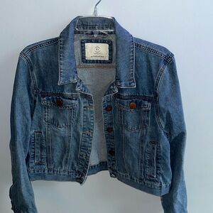 Cotton on cropped jean jacket